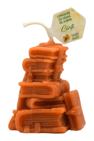 Lumanare cu Ceara de Albine in Forma de carti