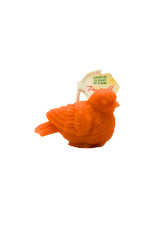 Lumanare cu Ceara de Albine in Forma de pasare - marimea S